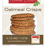 Auntie Elsie's Oatmeal Crisps